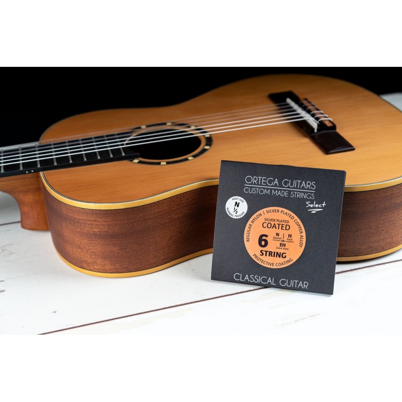 Ortega NYS12N - struny do gitary klasycznej 1/2 (.028/.043) - 4 Ortega NYS12N - struny do gitary klasycznej 1/2 (.028/.043) - 4