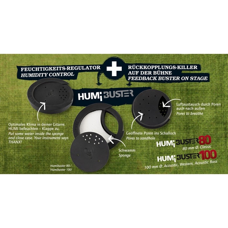 Ortega HUMIBUSTER80 - tłumik do pudła rezonansowego - 4