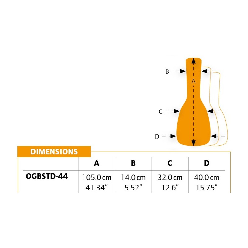 Ortega OGBSTD-44 - pokrowiec na gitarę klasyczną 4/4 - 3