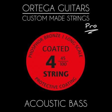 Ortega ABP-4 - struny do gitary akustycznej (.045/.100) - 1