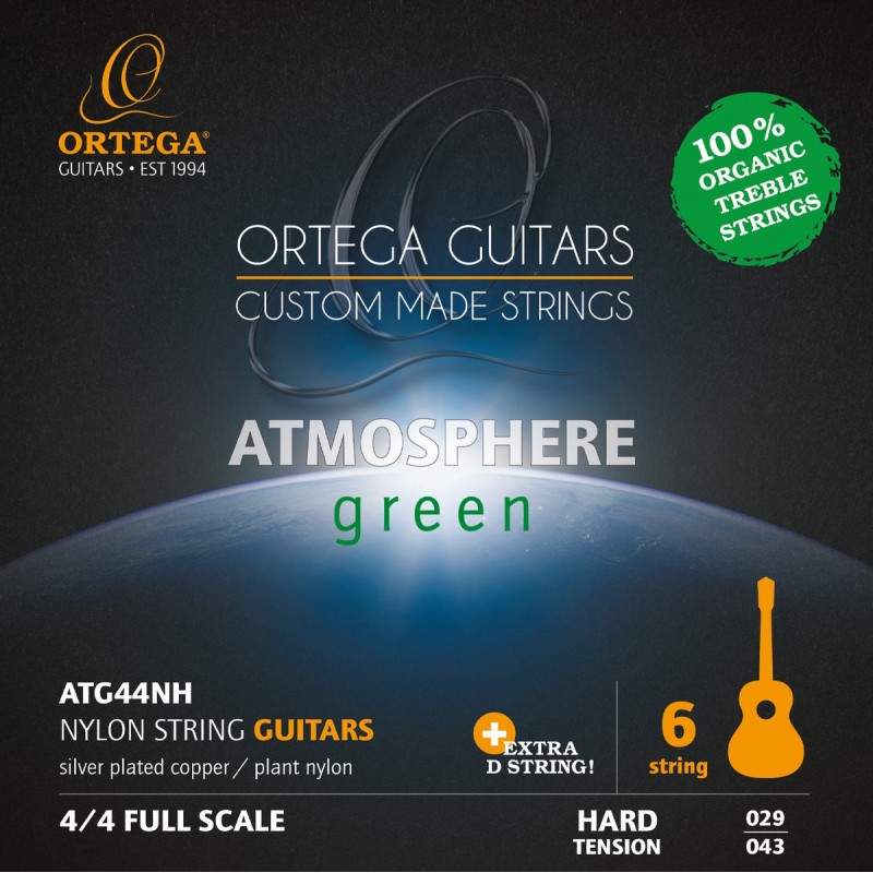 Ortega ATG44NH - struny nylonowe do gitary klasycznej - 1