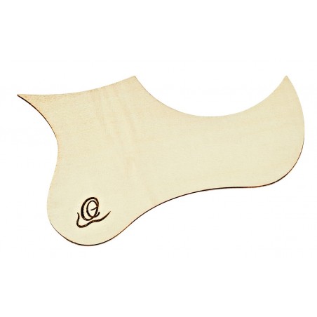 Ortega OWPTB-FMA - drewniany pickguard do ukulele - 1