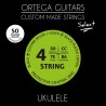 Ortega UKS-SO - struny do ukulele sopranowego (.024/.026) - 1