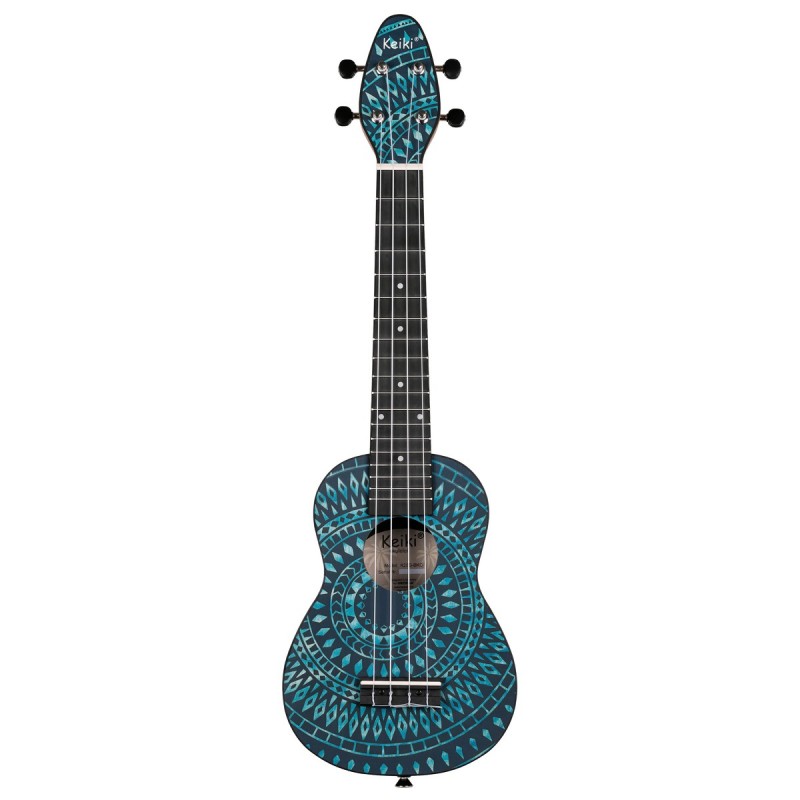 Ortega Keiki K2SS-BKC - ukulele sopranowe, zestaw - 3 Ortega Keiki K2SS-BKC - ukulele sopranowe, zestaw - 3