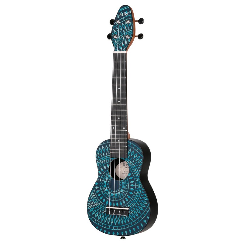 Ortega Keiki K2SS-BKC - ukulele sopranowe, zestaw - 4 Ortega Keiki K2SS-BKC - ukulele sopranowe, zestaw - 4