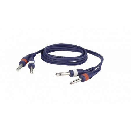 DAP-Audio FL223 - kabel 2x mono Jack - 2x mono Jack 3m