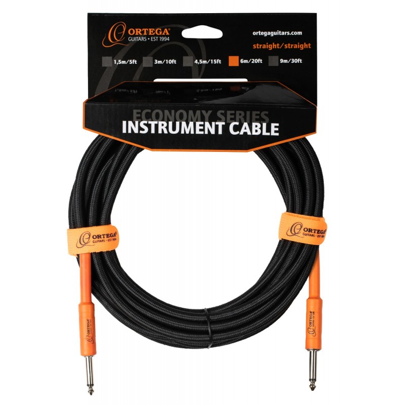 Ortega OECIS-20 - kabel instrumentalny (6 m) - 2 Ortega OECIS-20 - kabel instrumentalny (6 m) - 2