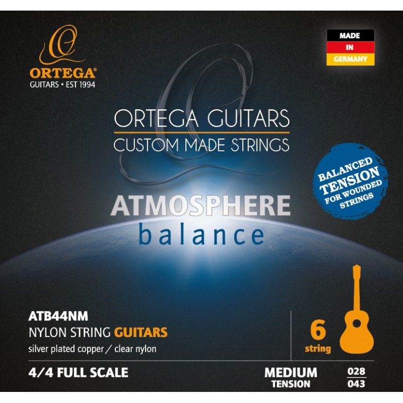 Ortega ATB44NM - struny nylonowe do gitary klasycznej - 1