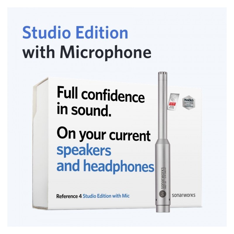 SONARWORKS Reference 4 Studio edition with mic