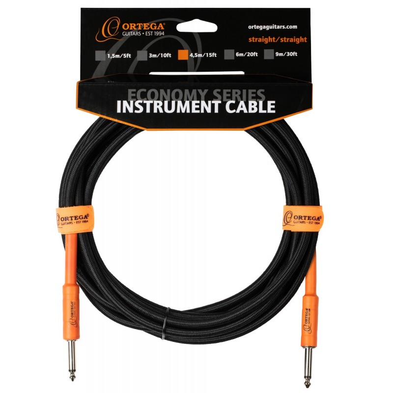 Ortega OECIS-15 - kabel instrumentalny (4,5 m) - 2 Ortega OECIS-15 - kabel instrumentalny (4,5 m) - 2