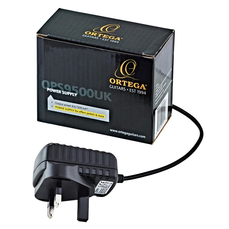 Ortega OPS9500UK - zasilacz 9V 500mA certyfikat UK/PSE - 1 Ortega OPS9500UK - zasilacz 9V 500mA certyfikat UK/PSE - 1