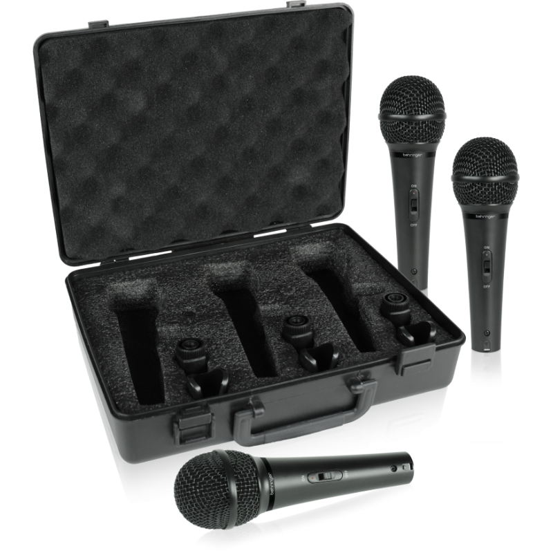 Behringer XM1800S - 3 mikrofony w walizce - 1