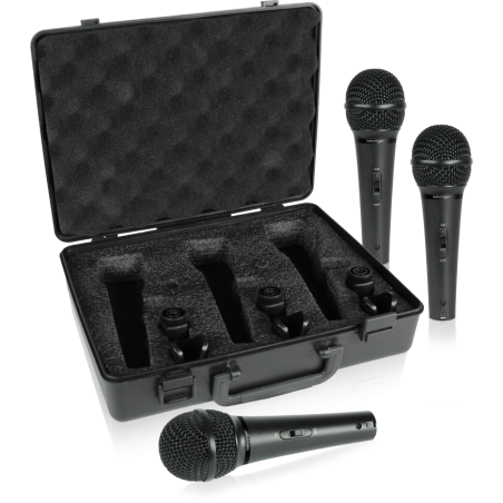 Behringer XM1800S - 3 mikrofony w walizce - 1
