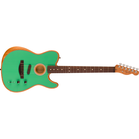 Fender Limited Edition Acoustasonic Player Telecaster  Rosewood Fingerboard, Sea Foam Green - 1