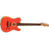 Fender DE Acoustasonic Player Telecaster  Rosewood Fingerboard, Fiesta Red - 3