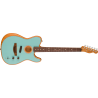 Fender Limited Edition Acoustasonic Player Telecaster  Rosewood Fingerboard, Daphne Blue - 3