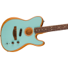 Fender Limited Edition Acoustasonic Player Telecaster  Rosewood Fingerboard, Daphne Blue - 4