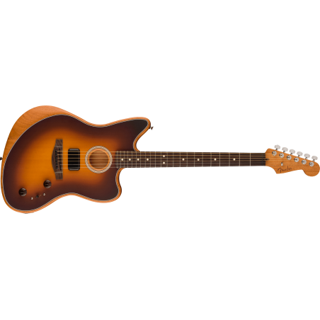 Fender Acoustasonic Player Jazzmaster  Rosewood Fingerboard, 2-Color Sunburst - 1