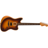 Fender Acoustasonic Player Jazzmaster  Rosewood Fingerboard, 2-Color Sunburst - 3