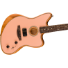 Fender Acoustasonic Player Jazzmaster  Rosewood Fingerboard, Shell Pink - 4