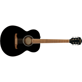 Fender DE FA-135 Concert, Walnut Fingerboard, Black - 1