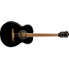 Fender DE FA-135 Concert, Walnut Fingerboard, Black - 3