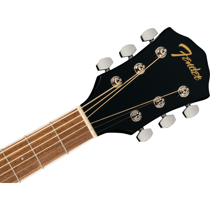 Fender DE FA-135 Concert, Walnut Fingerboard, Black - 5