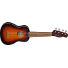 Fender Venice Soprano Uke, Walnut Fingerboard, 2-Color Sunburst - 3