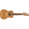 Fender Zuma Exotic Concert Ukulele, Walnut Fingerboard, Spalted Maple - 1