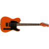 Squier FSR Affinity Series Telecaster HH, LF, Black Pickguard, Matching Headstock, Black Hardware, Metallic Orange - 1