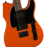 Squier FSR Affinity Series Telecaster HH, LF, Black Pickguard, Matching Headstock, Black Hardware, Metallic Orange - 3