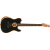 Fender Acoustasonic Player Telecaster  Rosewood Fingerboard, Brushed Black - 1
