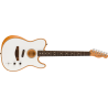 Fender Acoustasonic Player Telecaster  Rosewood Fingerboard, Arctic White - 1