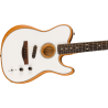 Fender Acoustasonic Player Telecaster  Rosewood Fingerboard, Arctic White - 4