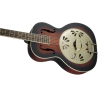 Gretsch G9241 Alligator Biscuit Round-Neck Resonator Guitar with Fishman Nashville Pickup, 2-Color Sunburst - 7