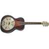 Gretsch G9240 Alligator Round-Neck, Mahogany Body Biscuit Cone Resonator Guitar, 2-Color Sunburst - 4