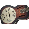 Gretsch G9240 Alligator Round-Neck, Mahogany Body Biscuit Cone Resonator Guitar, 2-Color Sunburst - 5