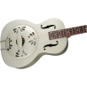 Gretsch G9201 Honey Dipper Round-Neck, Brass Body Biscuit Cone Resonator Guitar, Shed Roof Finish - 6