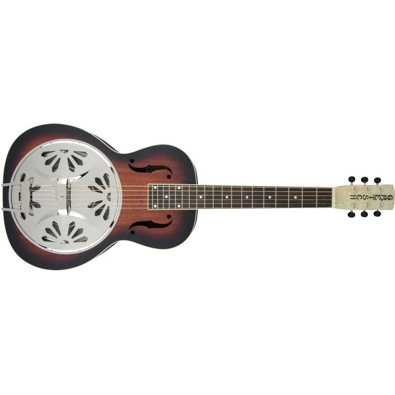 Gretsch G9230 Bobtail Square-Neck A.E., Mahogany Body Spider Cone Resonator Guitar, Fishman Nashville Resonator Pickup, 2-Color 