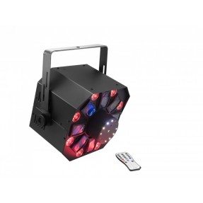 EUROLITE LED FE-1750 Hybrid Laserflower - Efekt 3w1