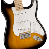 Squier Sonic Stratocaster MF, White Pickguard, 2-Color Sunburst - 3