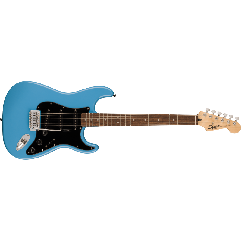 Squier Sonic Stratocaster LF, Black Pickguard, California Blue - 1 Squier Sonic Stratocaster LF, Black Pickguard, California Blue - 1