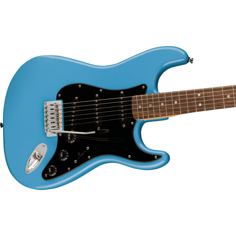 Squier Sonic Stratocaster LF, Black Pickguard, California Blue - 4 Squier Sonic Stratocaster LF, Black Pickguard, California Blue - 4