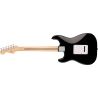 Squier Sonic Stratocaster  MF, White Pickguard, Black - 2