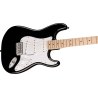 Squier Sonic Stratocaster  MF, White Pickguard, Black - 4