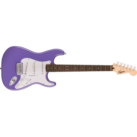 Squier Sonic Stratocaster LF, White Pickguard, Ultraviolet - 1