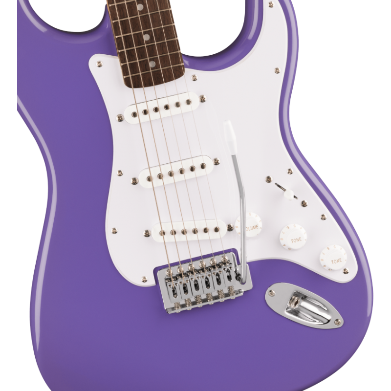 Squier Sonic Stratocaster LF, White Pickguard, Ultraviolet - 3