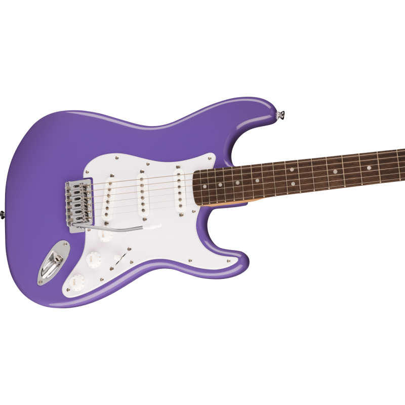 Squier Sonic Stratocaster LF, White Pickguard, Ultraviolet - 4