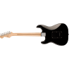 Squier Sonic Stratocaster HSS, MF, Black Pickguard, Black - 2