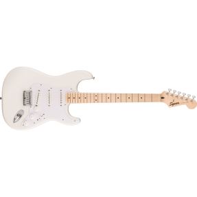 Squier Sonic Stratocaster HT, MF, White Pickguard, Arctic White - 1